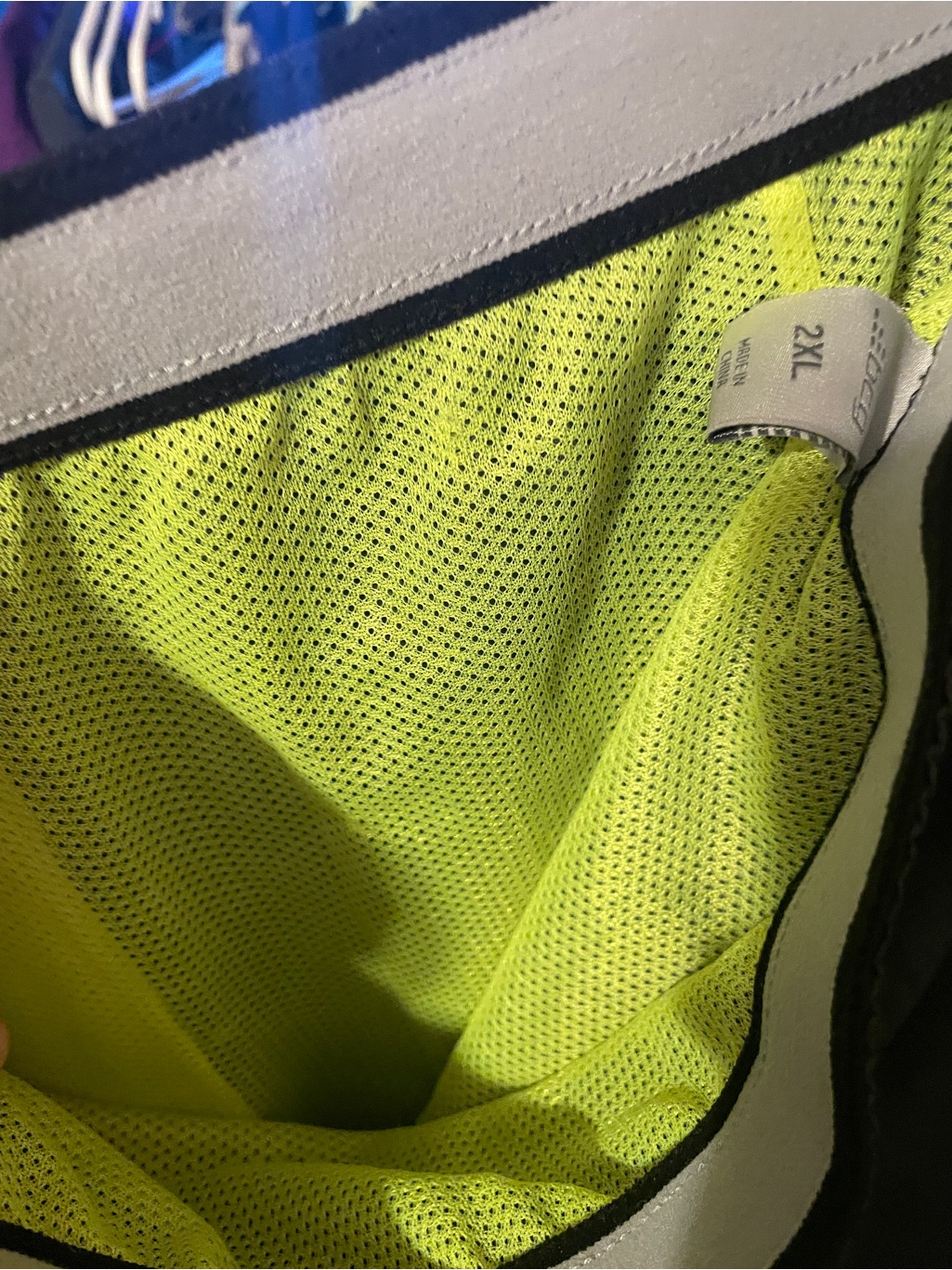 Dark Grey Lightweight Nylon Mesh Pants — image 3 of 5